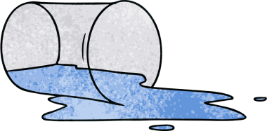 Bir insan tarafından çizilmiş el yapımı çizgi film karalaması.