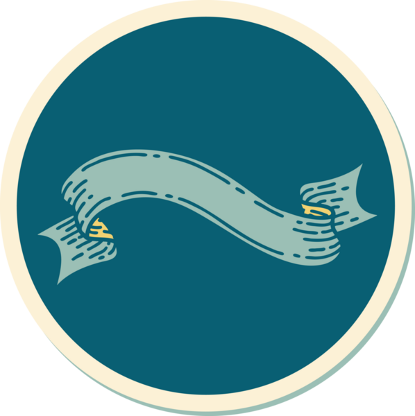 Bir insan tarafından çizilmiş geleneksel bir dövme etiketi.