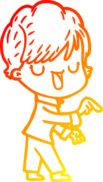 Bir insan tarafından çizilmiş bir karikatür kadın çizimi.