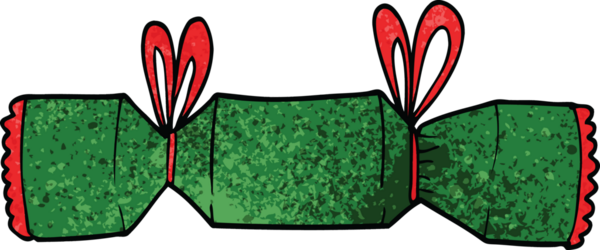 Bir insan tarafından çizilmiş karikatür krakeri.