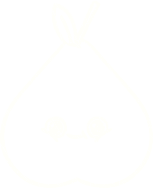 Bir insan tarafından çizilen Armut Tebeşiri