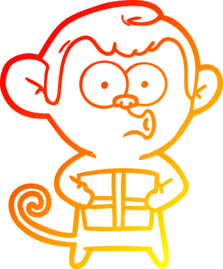 Bir insan tarafından çizilmiş bir karikatür çizimi.