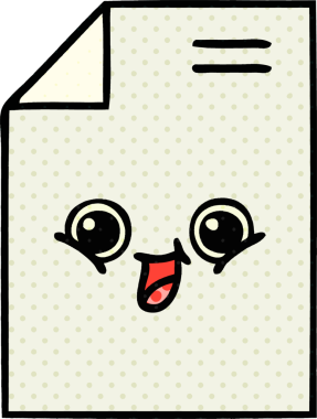 bir insan tarafından çizilmiş bir kağıt parçasının karikatürü.