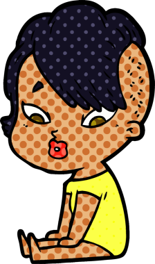 Bir insan tarafından çizilmiş bir karikatür.