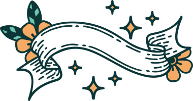 Bir insan tarafından çizilmiş geleneksel bir dövme.