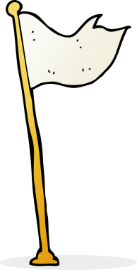 Bir insan tarafından çizilmiş karikatür bayrağı