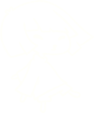 Bir insan tarafından çizilen Dans Eden Kadın Tebeşiri