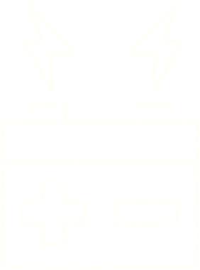 Bir insan tarafından çizilmiş pil tebeşiri.