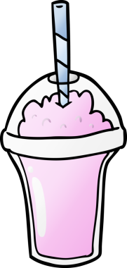 Bir insan tarafından çizilmiş çizgi film içeceği.