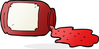 Bir insan tarafından çizilmiş bir çizgi film.