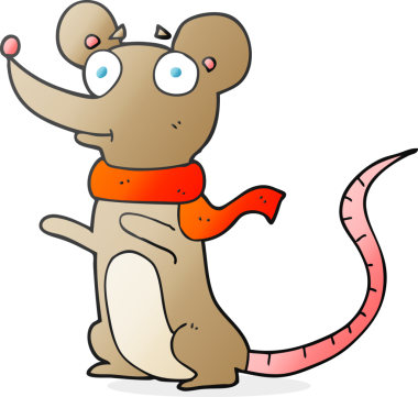 Bir insan tarafından çizilmiş serbest çizim faresi