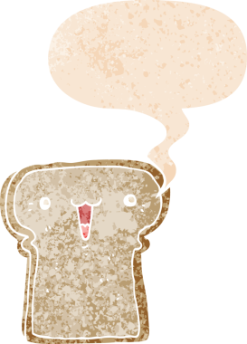 bir insan tarafından çizilmiş grunge ile konuşma baloncuğu ile karikatür çizimi sıkıntılı retro desen