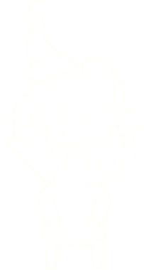 Bir insan tarafından çizilen Ağlayan Çocuk Tebeşiri