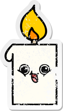 Bir insan tarafından çizilmiş şirin bir çizgi filmin sıkıntılı çıkartması.