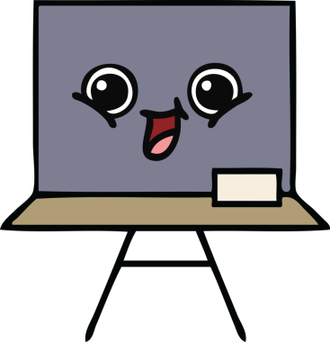 Bir insan tarafından çizilmiş güzel bir karikatür.