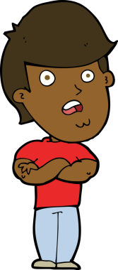 bir insan tarafından çizilmiş hayal kırıklığına uğramış bir adam.