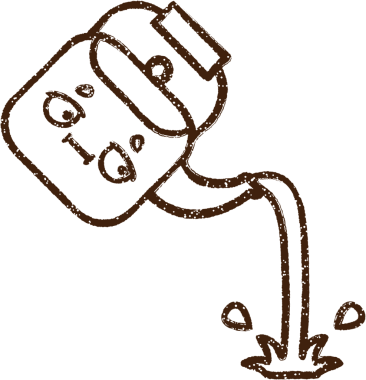 Çaydanlık Kömürü Bir insan tarafından çizilmiş