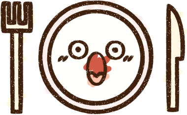 Bir insan tarafından çizilmiş Akşam Yemeği Tebeşiri