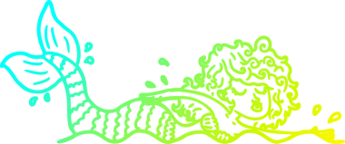 Bir insan tarafından çizilen karikatür çizimi.