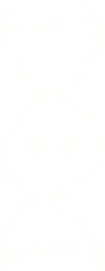 Bir insan tarafından çizilen DNA Strand Tebeşiri