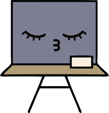 Bir insan tarafından çizilmiş güzel bir karikatür.