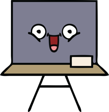 Bir insan tarafından çizilmiş güzel bir karikatür.