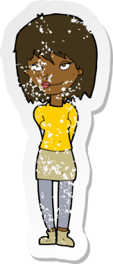 Bir insan tarafından çizilmiş mutlu bir karikatürün gerilimli yapıştırması.