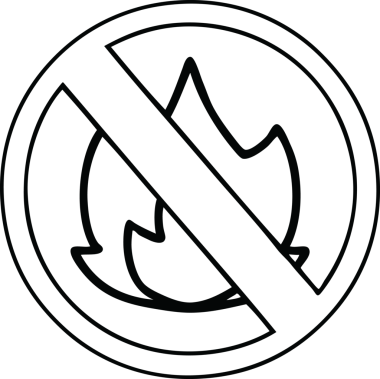 Çizgi karikatür çizerek ateş olmayan bir insan tarafından çizilmiş.