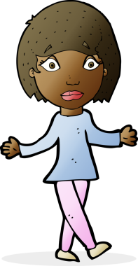 Bir insan tarafından çizilmiş bir karikatür.