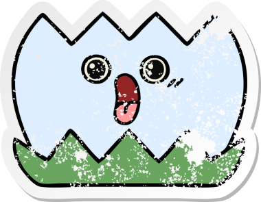 Bir insan tarafından çizilmiş tatlı bir nilüfer çiçeğinin sıkıntılı çıkartması.