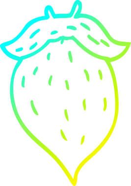 Bir insan tarafından çizilmiş sahte bir sakal karikatürü.