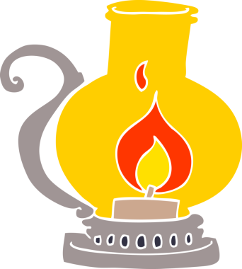 Bir insan tarafından çizilmiş karalama feneri.