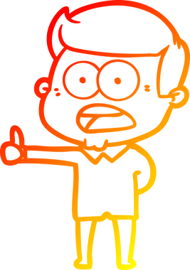 İnsan tarafından çizilmiş bir çizgi film karakteri.