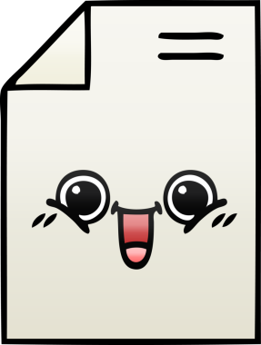 Bir insan tarafından çizilmiş kağıdın gölgeli karikatürü