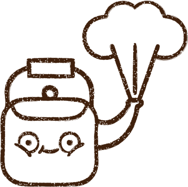 Bir insan tarafından çizilen Sıcak Çaydanlık Kömürü