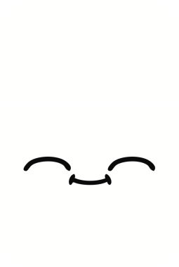 Bir insan tarafından çizilmiş bir buzdolabının düz renkli retro karikatürü