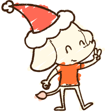 Bir insan tarafından çizilen Şenlikli Fil Tebeşiri