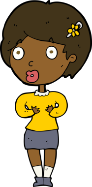 Bir insan tarafından çizilmiş bir karikatür.