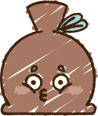 Bir insan tarafından çizilmiş Noel Çuvalı Tebeşiri