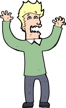 Bir insan tarafından çizilmiş karikatür.