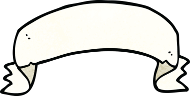 Bir insan tarafından çizilmiş karalama tomarı.