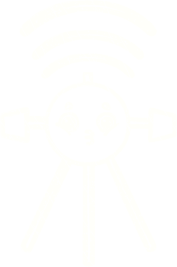 Uydu Tebeşiri Bir insan tarafından çizilmiş