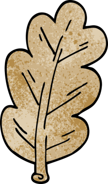 Bir insan tarafından çizilmiş karalama yaprağı.