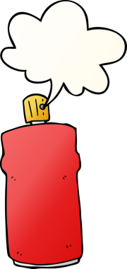 bir insan tarafından çizilmiş düzgün eğimli konuşma baloncuğu ile çizgi film spreyi