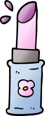 Bir insan tarafından çizilmiş karalama ruju.