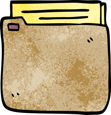 bir insan tarafından çizilmiş karalama dosyası