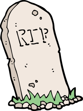 bir insan tarafından çizilmiş ürkütücü bir mezar.