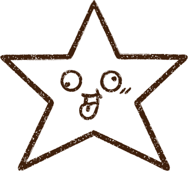 Bir insan tarafından çizilen Çılgın Yıldız Kömürü