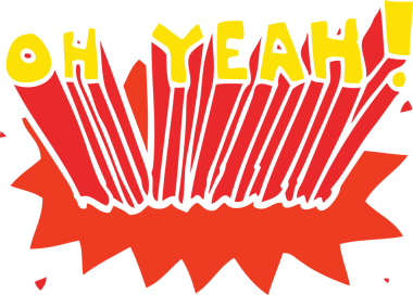 Düz renkli çizgi film metni. Bir insan tarafından çizilmiş.