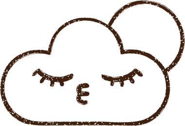 Sürüklenen Bulut Kömürü Bir insan tarafından çizilmiş